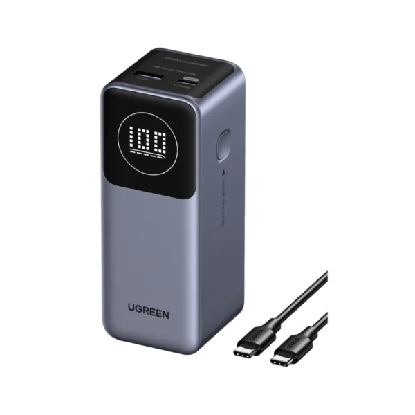 UGREEN Nexode Power Bank 12000mAh 100W with Smart Digital Display